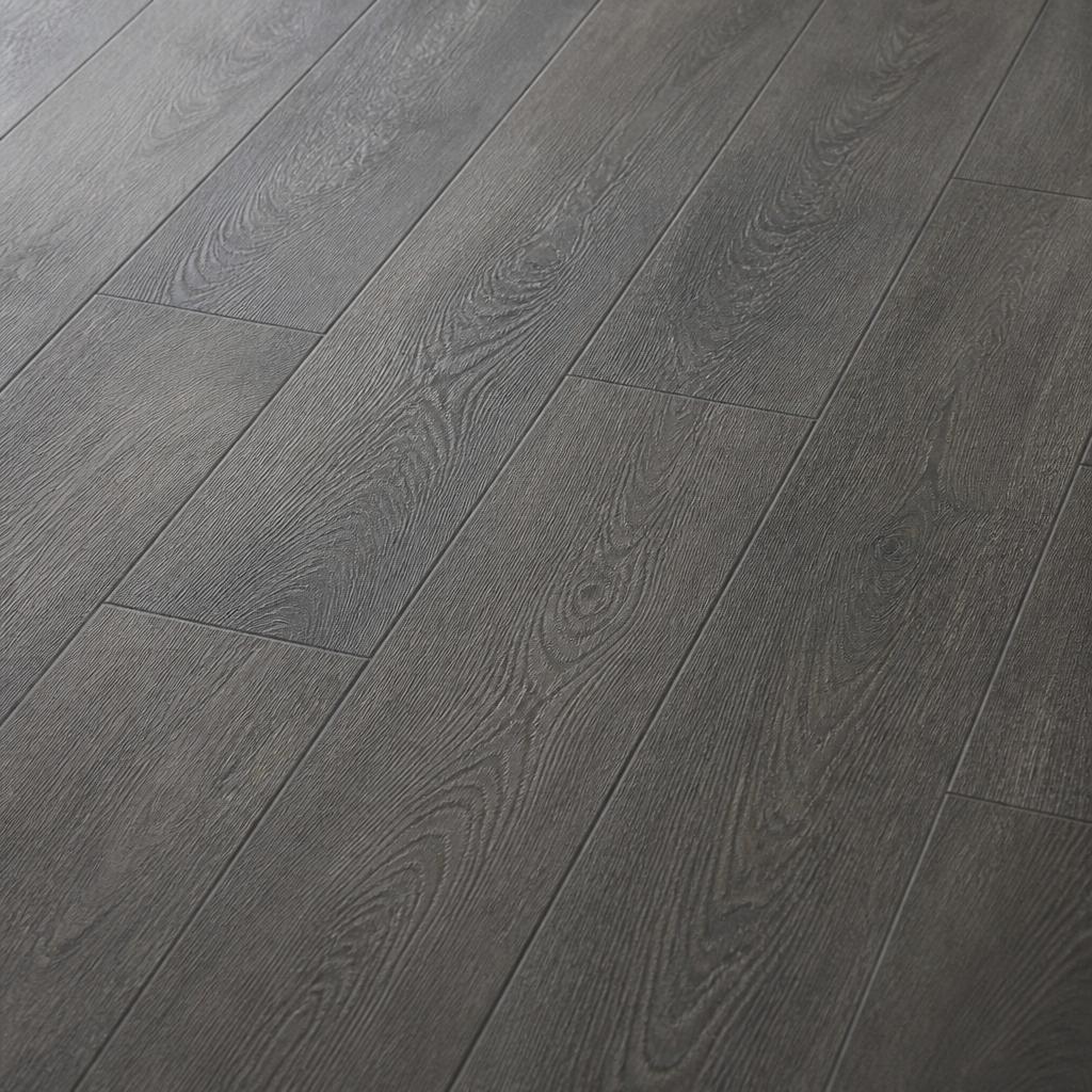 Smoked Ash Plank Tile — Textured porcelain